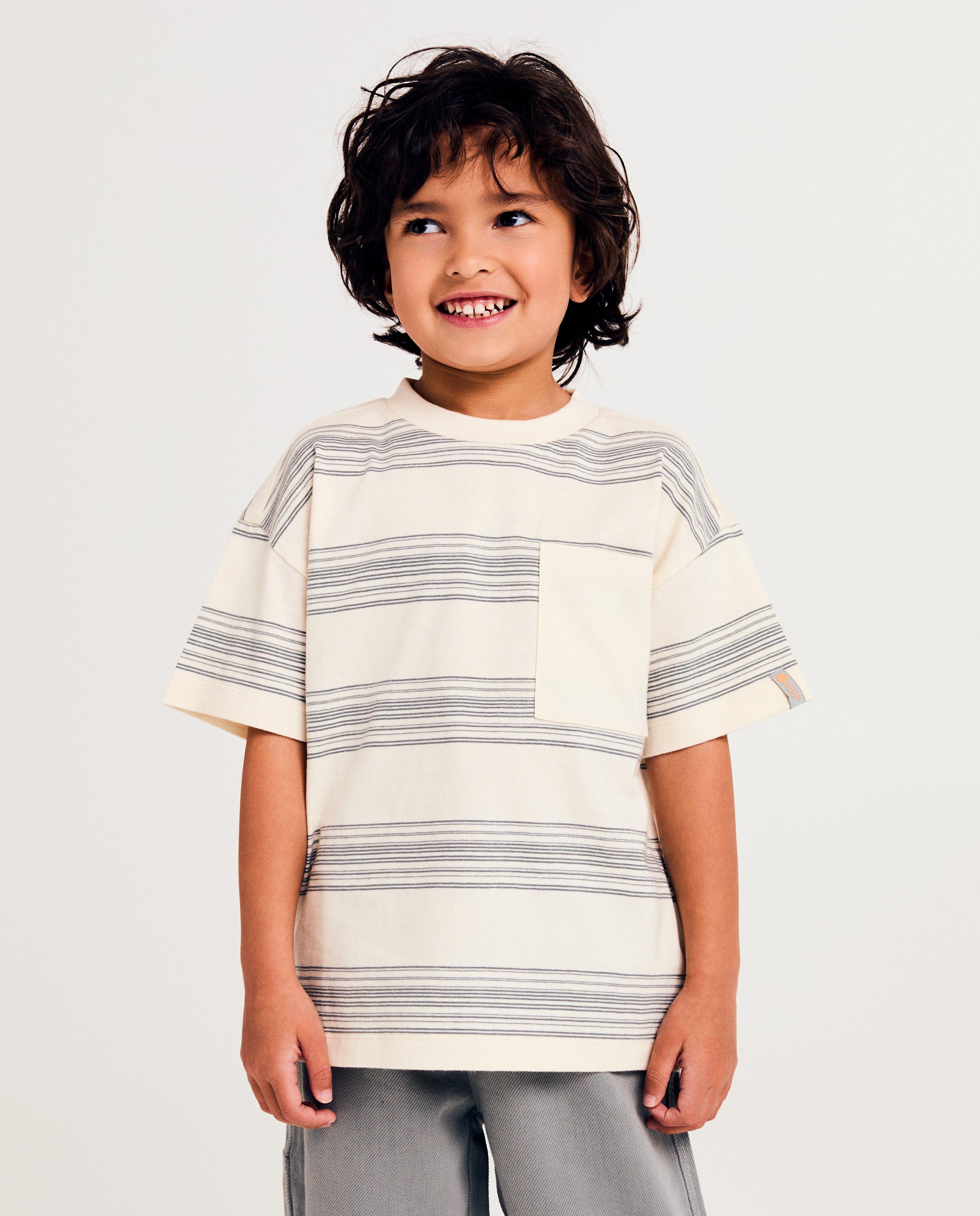 Tricou Wickie cu dungi albe