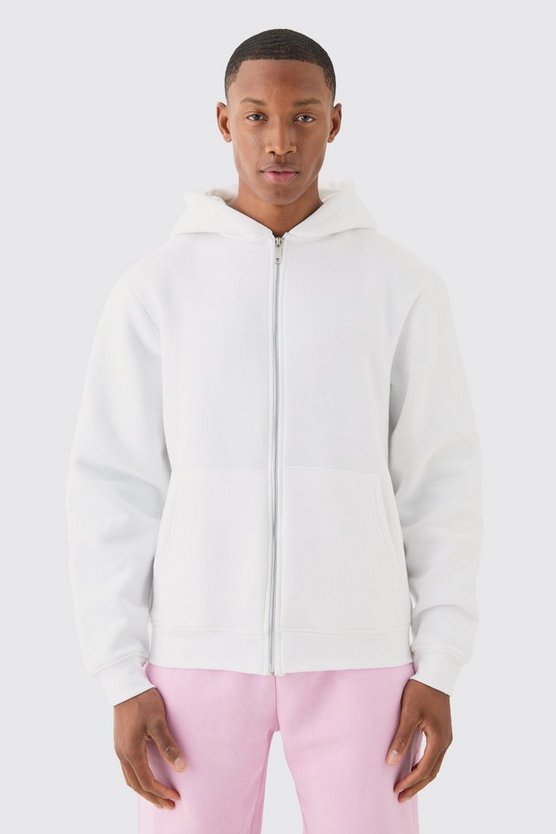 Basic Hoodie mit Reißverschluss