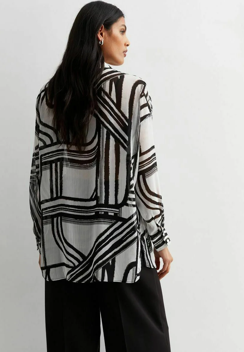 Camisa New Look ABSTRACT STRIPE