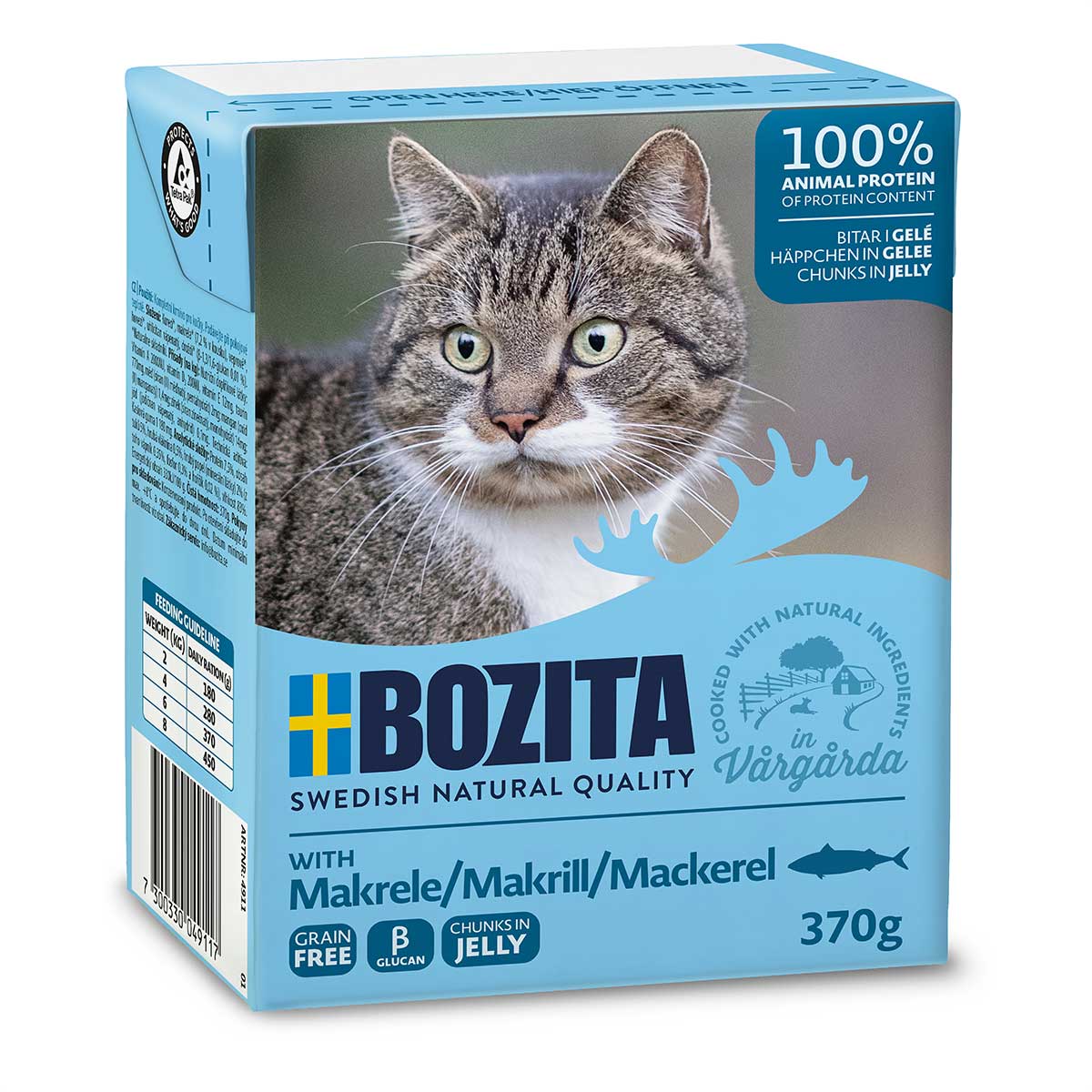 Bozita Tetra Häppchen in Gelee mit Makrele kaufen bei ZooRoyal