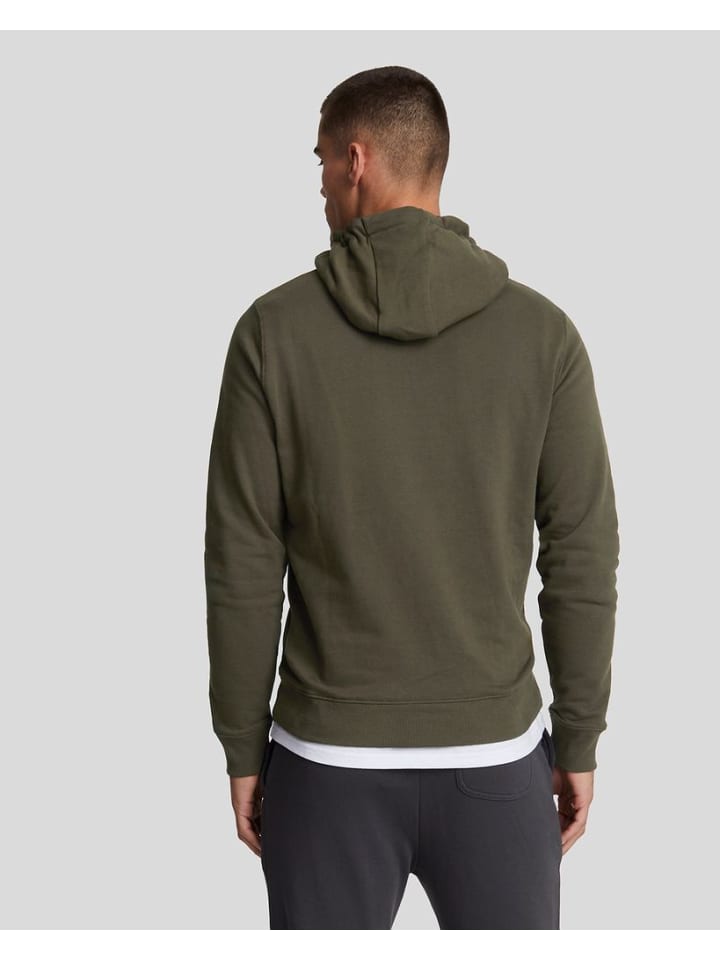 Lyle & Scott Hoodie in Olivgrün günstig kaufen S