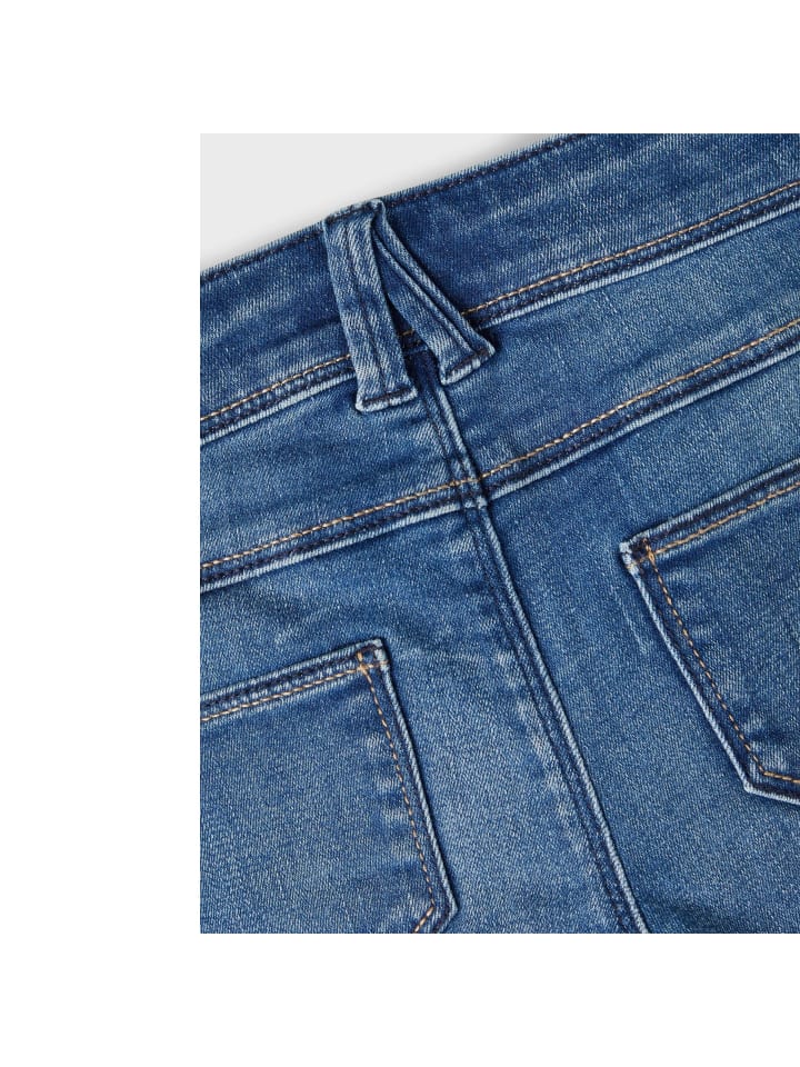 name it Jeans Schlaghose in Blau günstig kaufen