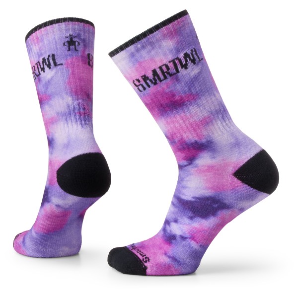 Smartwool - Athletic Far Out Tie Dye Print Crew - Multifunktionssocken