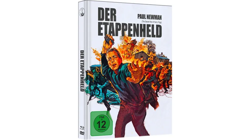 Der Etappenheld - Kinofassung (Limited Mediabook Cover B, neu abgetastet, Blu-ray+DVD+Booklet, auf 500 Stück limitiert)