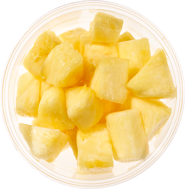 Ananas Würfel