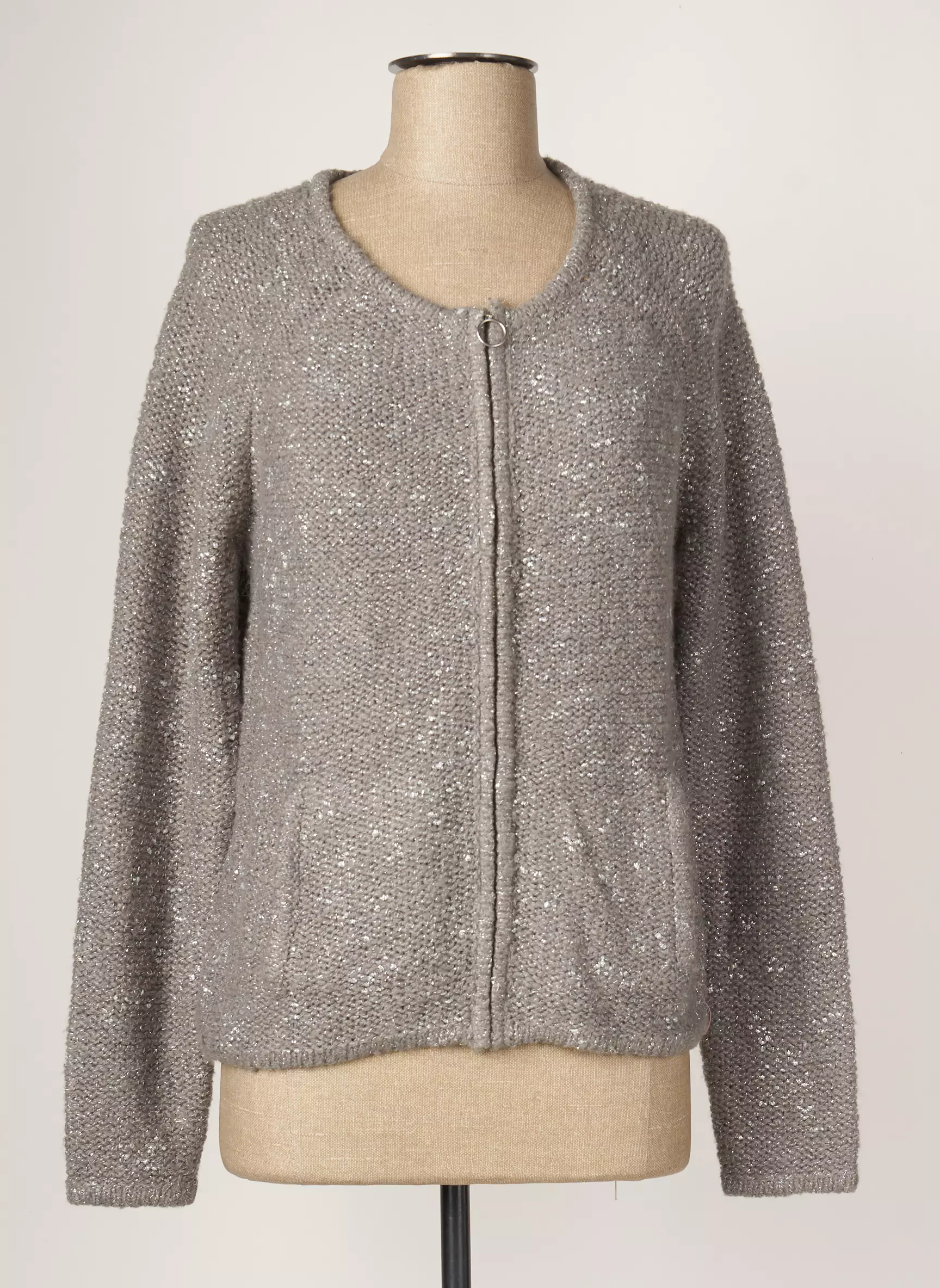 Freeman T Porter Cardigans Femme couleur gris