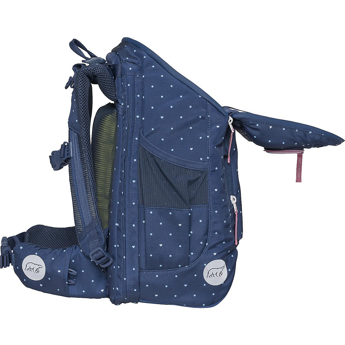 Schulrucksackset ACTIVE AIR FLX Pet Friends Blue, 6-tlg. (2023)