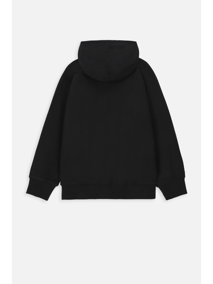 Coccodrillo Sweatshirt mit Reißverschluss  in schwarz günstig kaufen