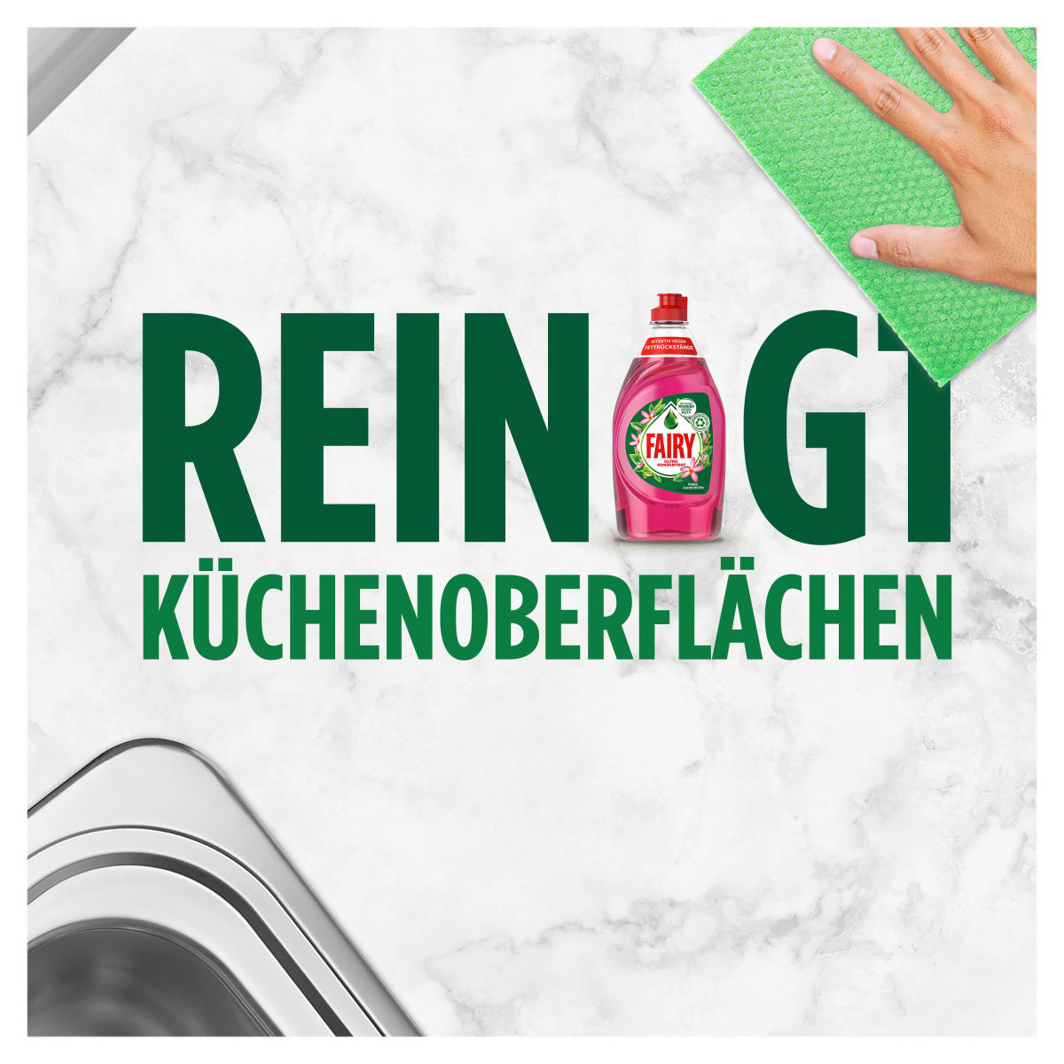 Spülmittel Pinke Jasminblüte, 625 ml