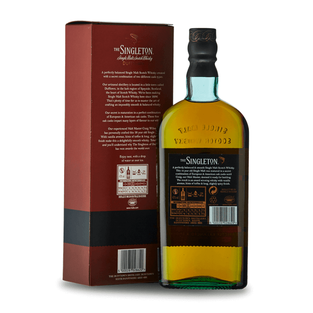 Singleton Of Dufftown 18 ans 40%