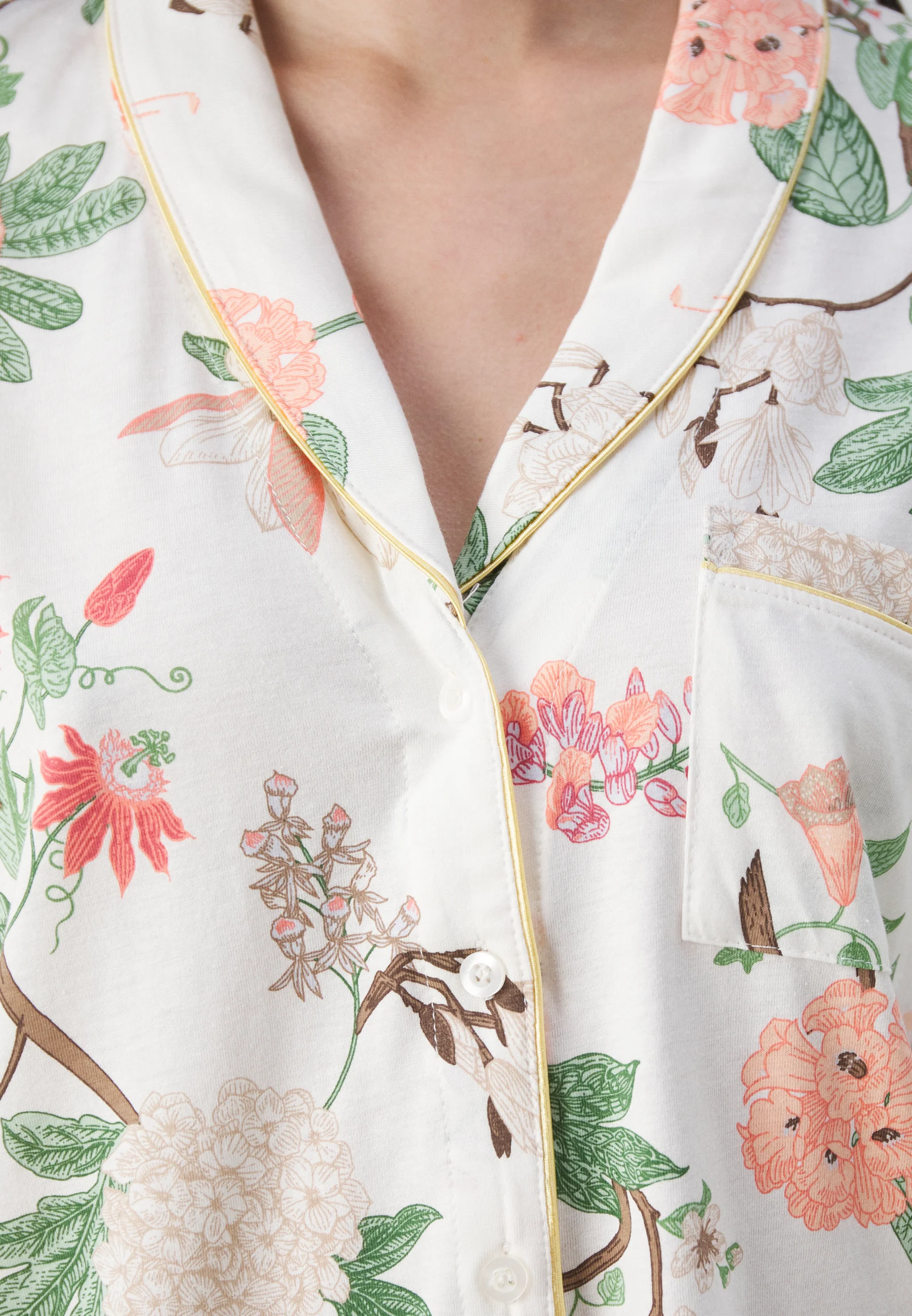 LASCANA LAS FLAMINGOLD CLASSIC PJ - Pijama
