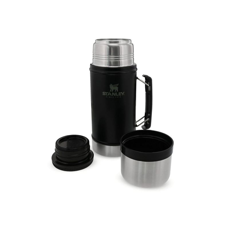 Stanley Food Jar, Classic Legendary Food Jar 1.0qt \/ 940ml Matte Black Pebble
