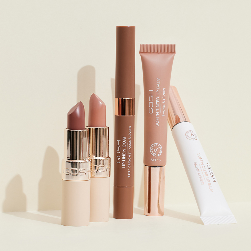gosh copenhagen Soft'n Clear Lip Balm SPF15 Baume à Lèvres haute brillance