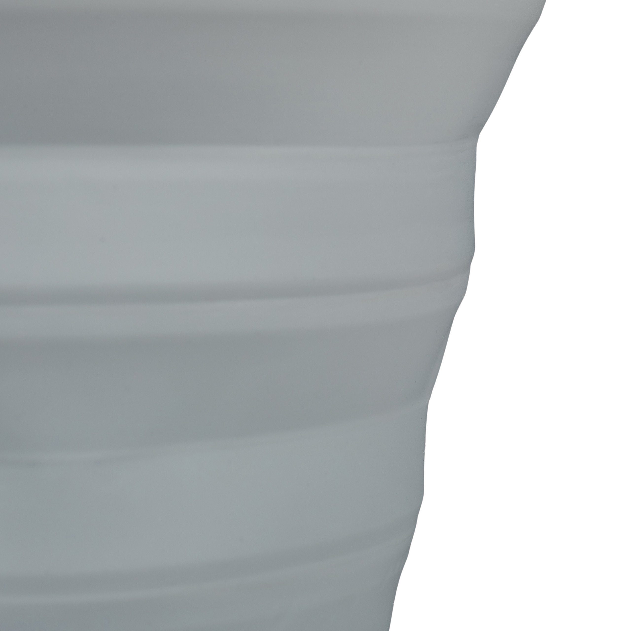 relaxdays Falteimer Faltbarer Eimer 10 Liter, Grau