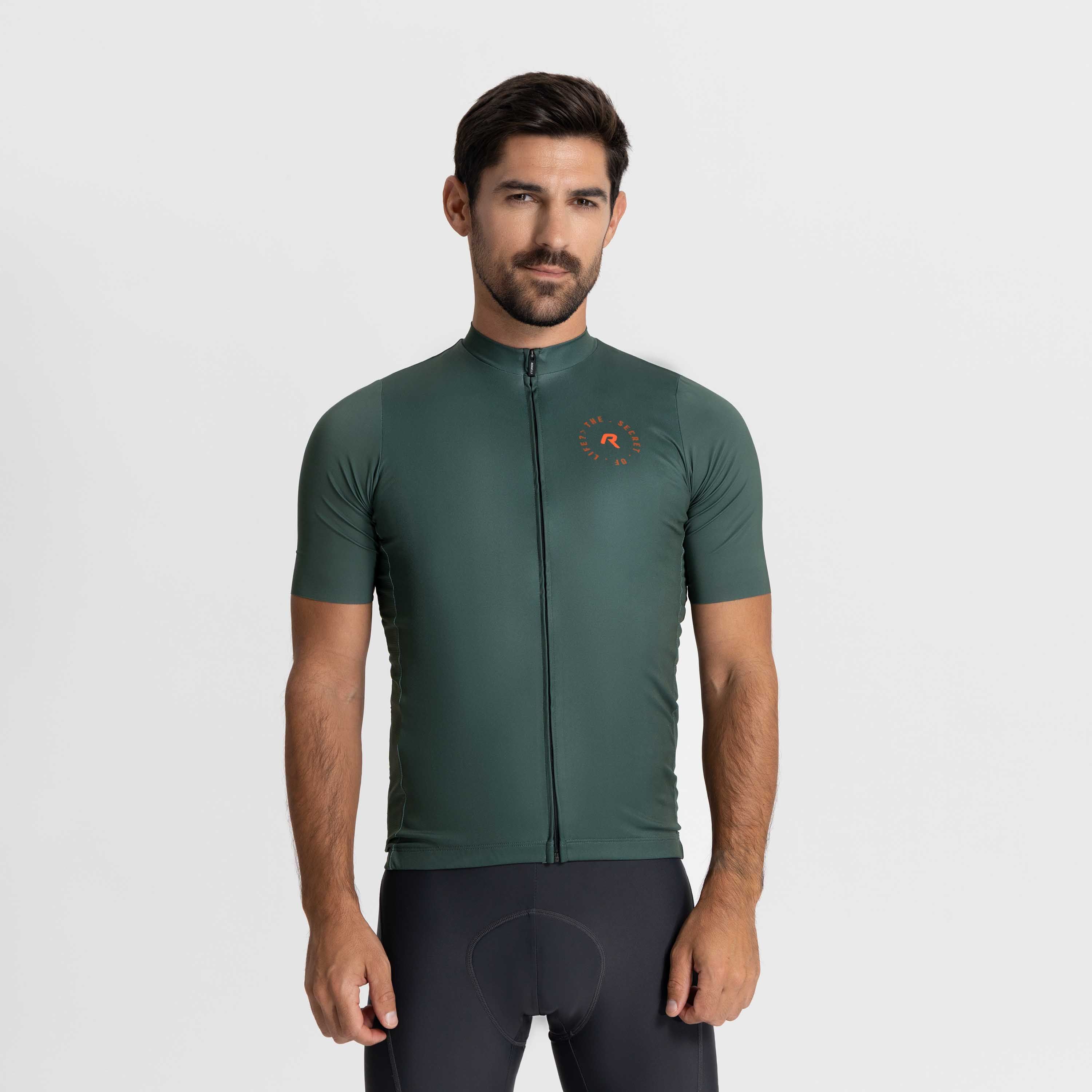 Rogelli S.O.L. Blau/Orange Herren Radtrikot Kurzarm