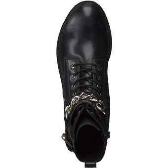 Geox D Hoara Schnürstiefelette in schwarz