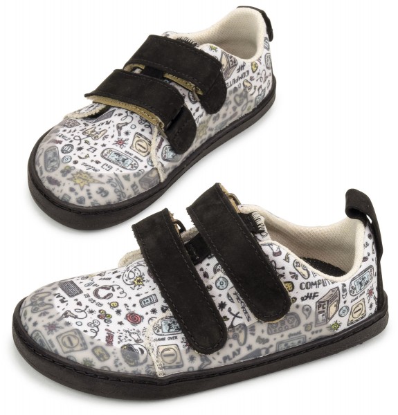 Pegres ~ LowCut Textil Sneaker ~ Black Gaming
