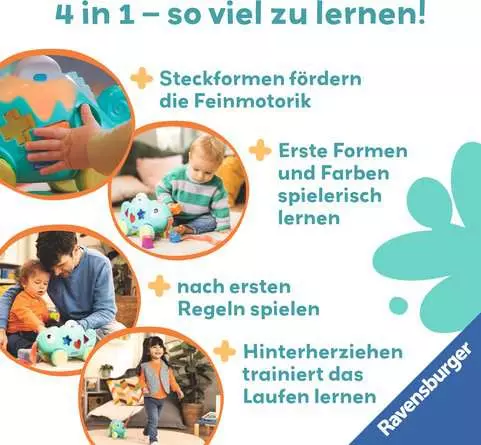 Ravensburger Play+ Musikalisches Farben & Formen Chamäleon