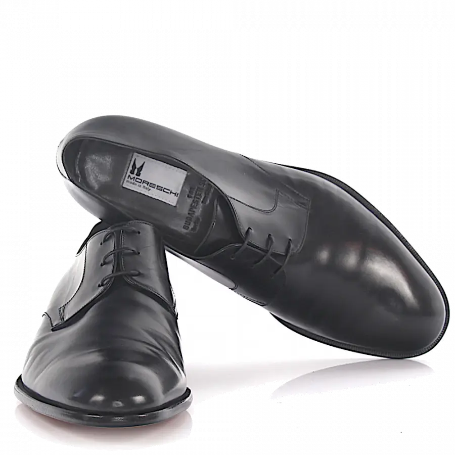 Moreschi - Businessschuhe Derby Kalbsleder - schwarz