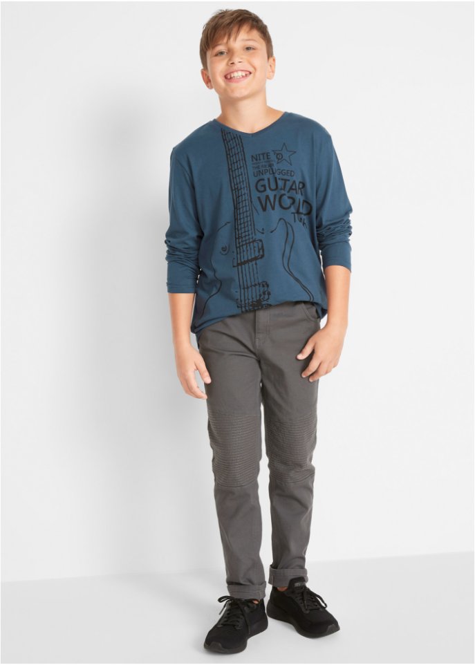 Jungen Langarmshirt aus Bio-Baumwolle