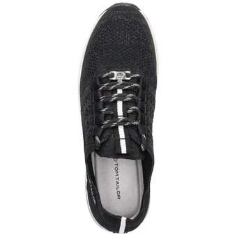 Tom Tailor Sneaker in schwarz