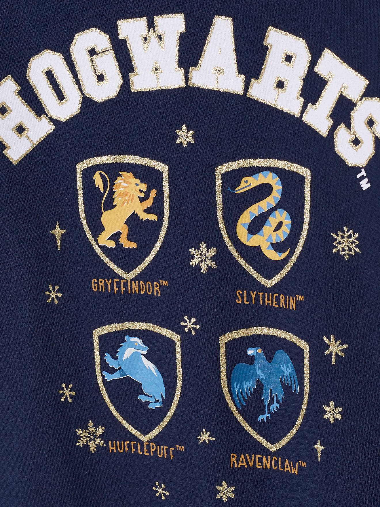 T-shirt fille manches longues Harry Potter® bleu marine