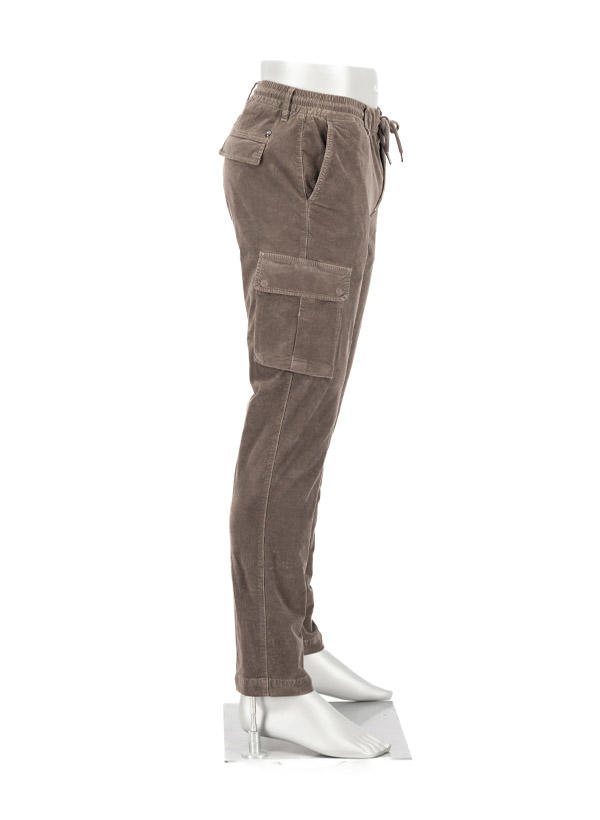 Alberto, Cargohose John, Slim Fit, Cord, braun