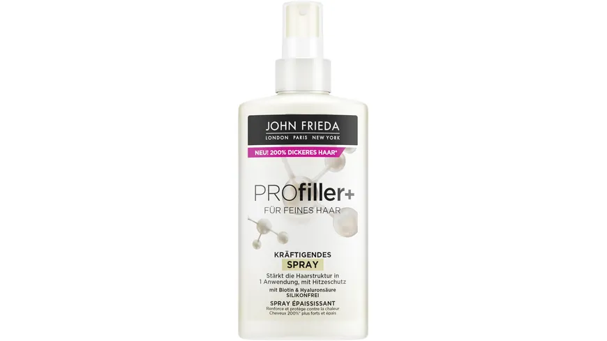 John Frieda PROfiller+ für feines Haar Kräftigendes Spray 150 ml