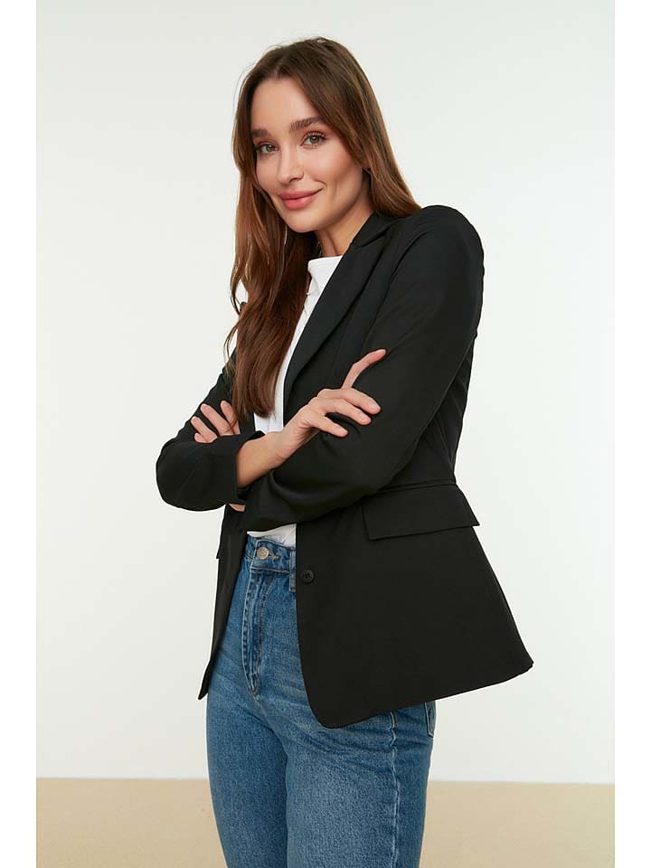 trendyol Blazer in Schwarz günstig kaufen