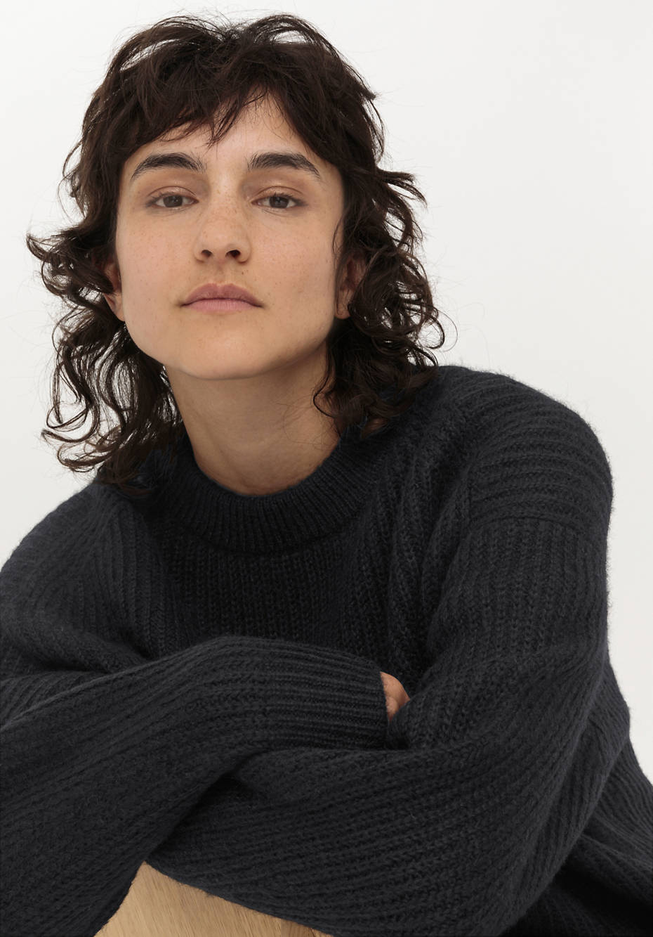 Pullover aus reinem Baby-Alpaka