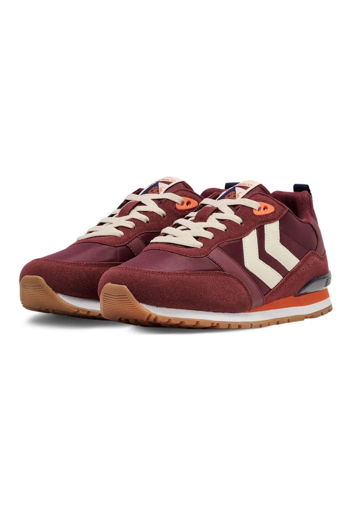 hummel  Sneaker - Rot - Flacher Absatz