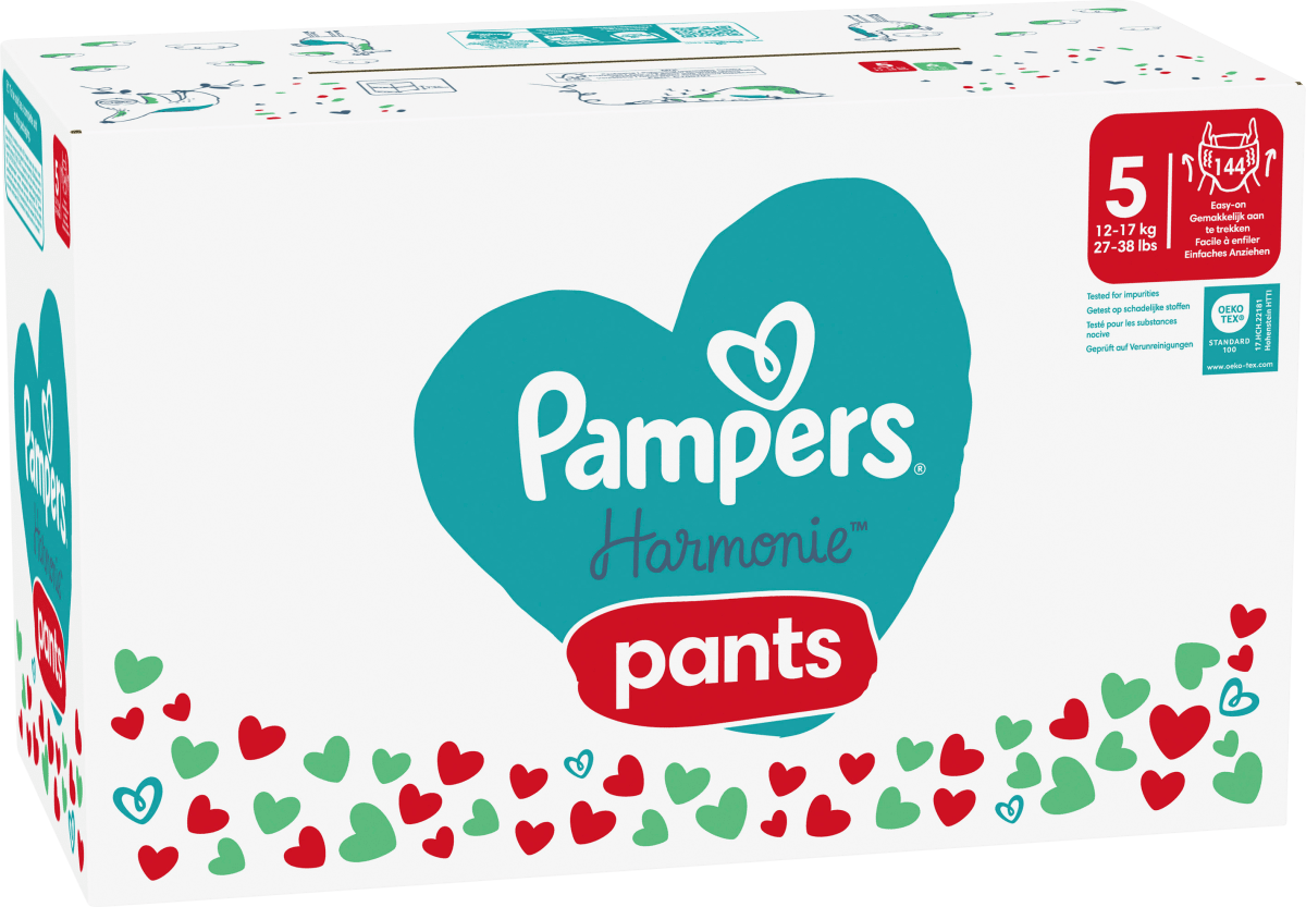 Baby Pants Harmonie Gr.5 Junior (12-17 kg), Monatsbox, 144 St