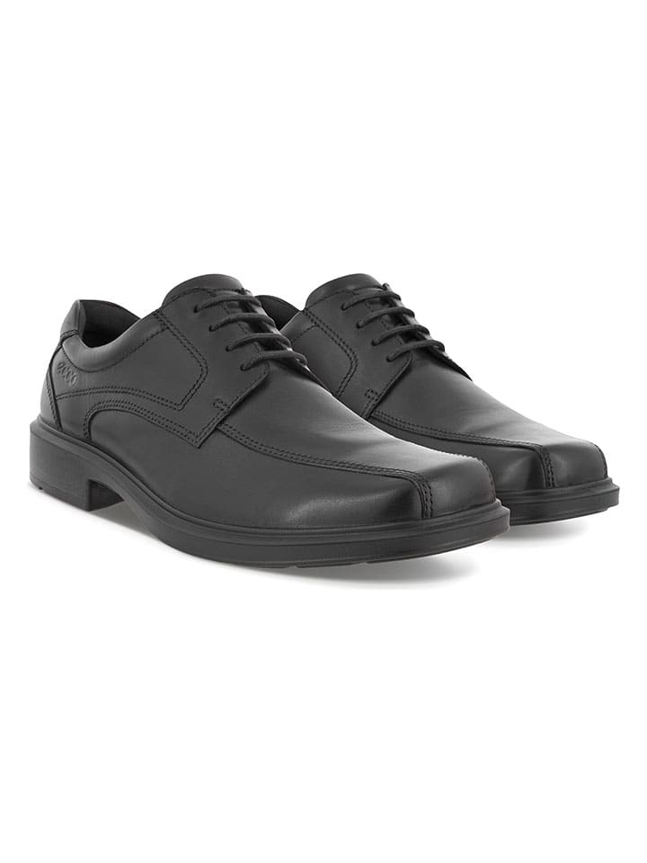 Ecco Leder-Schnürschuhe 