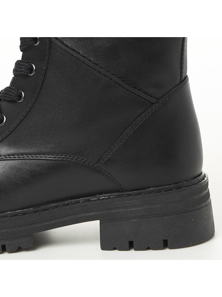 Marco Tozzi Leder-Boots in Schwarz günstig kaufen