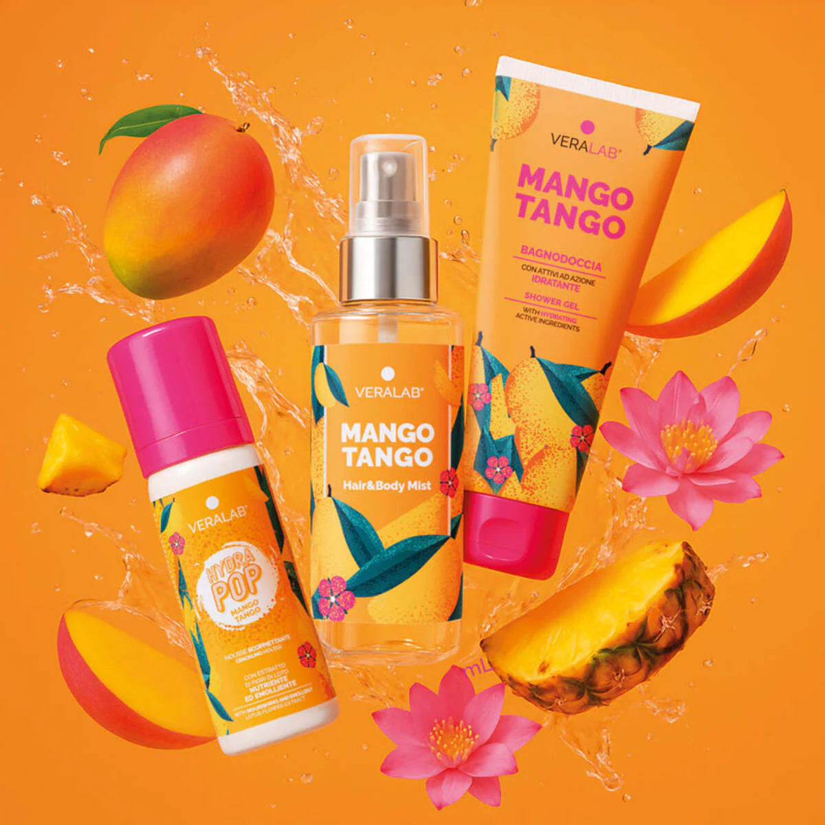 Mango Tango Body Kit – Reise-Set – Geschenkset für Gesicht und Körper