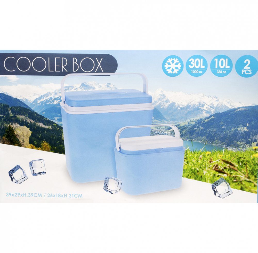 MONOPOL® Kühlbox Kühlboxen 2er-Set 30/10 Liter