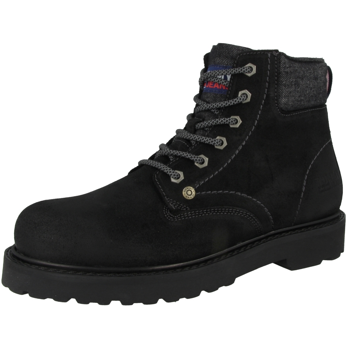 Tommy Hilfiger Tommy Jeans Lace Up Schnürboots schwarz