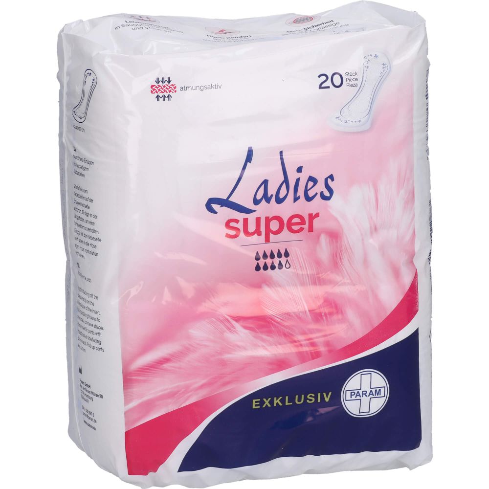 LADIES EXKLUSIV Inkontinenz-Einl.super