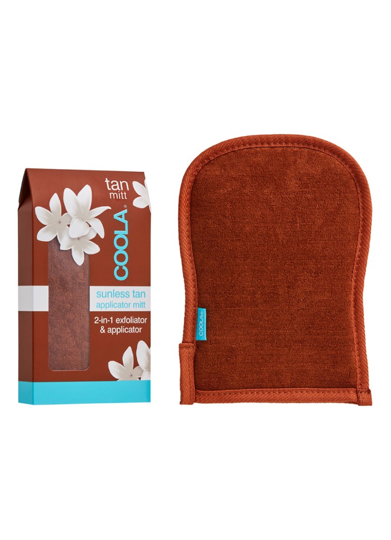 Coola Sunless Tan 2-in-1 Applicator/Exfoliator Mitt - rusketus- ja kuorintahanska