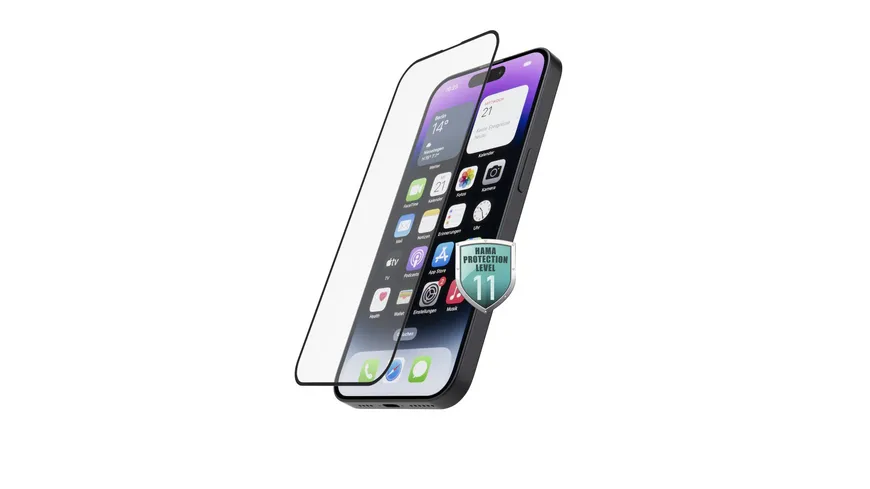 Hama 3D-Full-Screen-Schutzglas für Apple iPhone 14 Pro, Schwarz