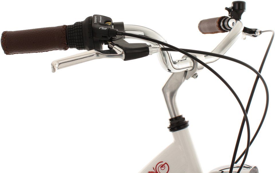 KS Cycling Cityrad Eden, 6 Gang Shimano Tourney RD-TZ 50 Schaltwerk, Kettenschaltung