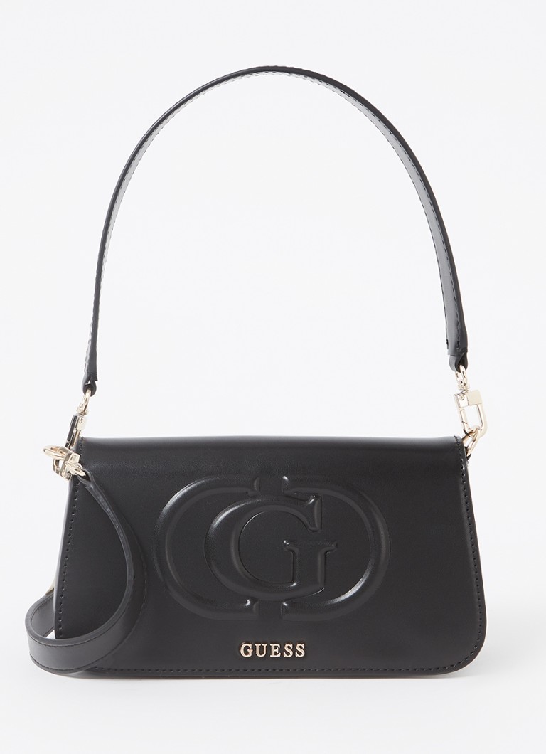 GUESS  Eco Mietta schoudertas met afneembare schouderriem