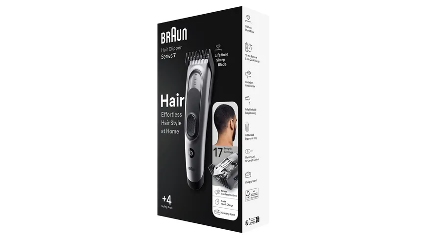 BRAUN Haarschneider Series 7 HC7390