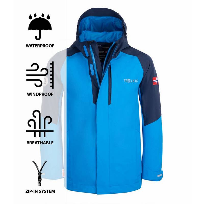 Trollkids Skaland Funktionsjacke Kinder