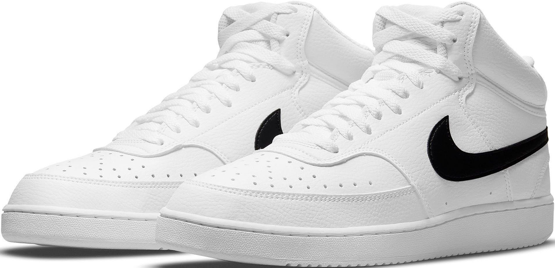 Nike Sportswear COURT VISION MID NEXT NATURE Sneaker Design auf den Spuren des Air Force 1
