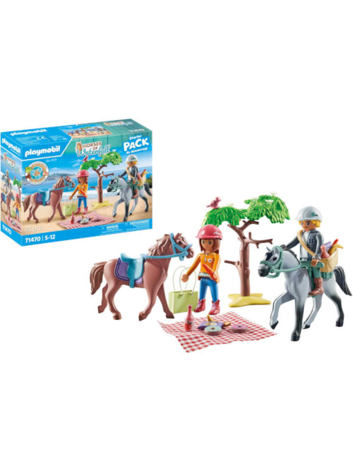Playmobil Spielfigur Set Pferde von Waterfall - Strandausflug Amelia und Ben, 4-10 Jahre günstig kaufen onesize