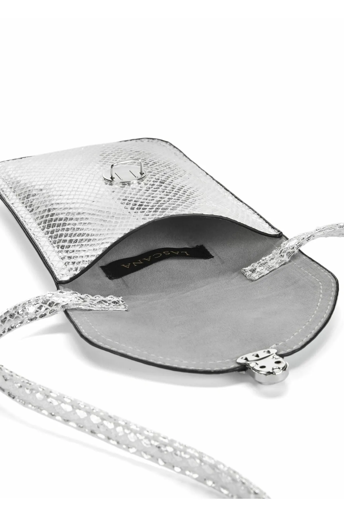 LASCANA  Handtasche - Silberfarben - Unifarben