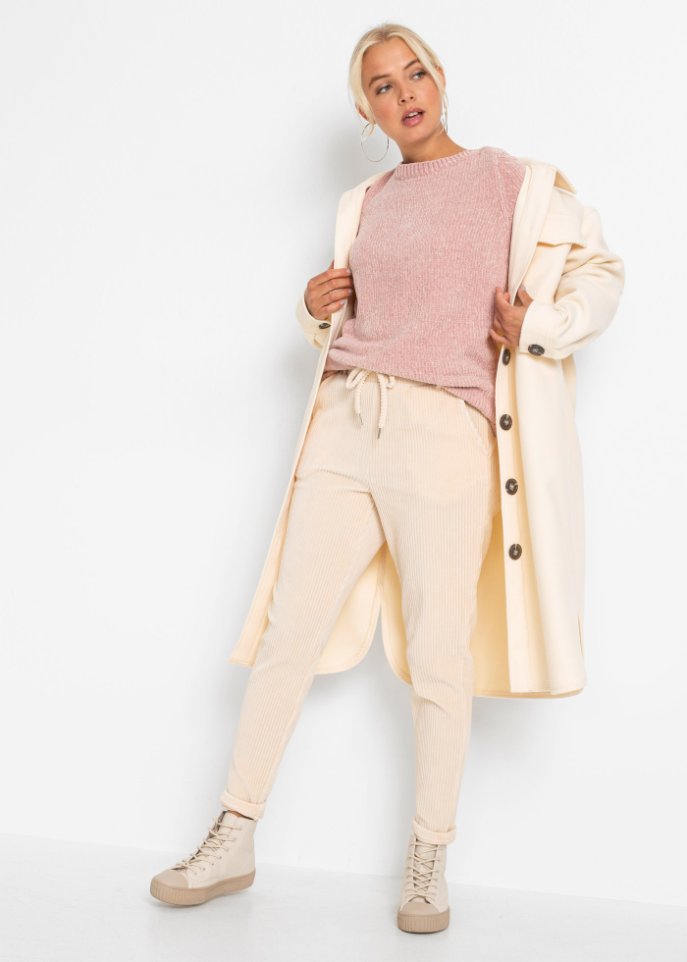 Chenille-Longpullover