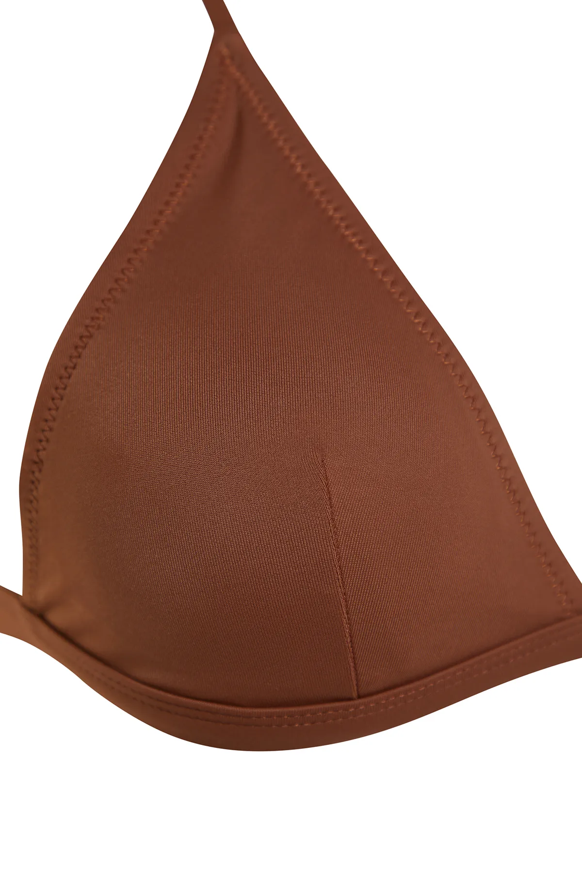 Trendyol Collection  Braunes Triangel-Bikinioberteil TBESS20BU0268