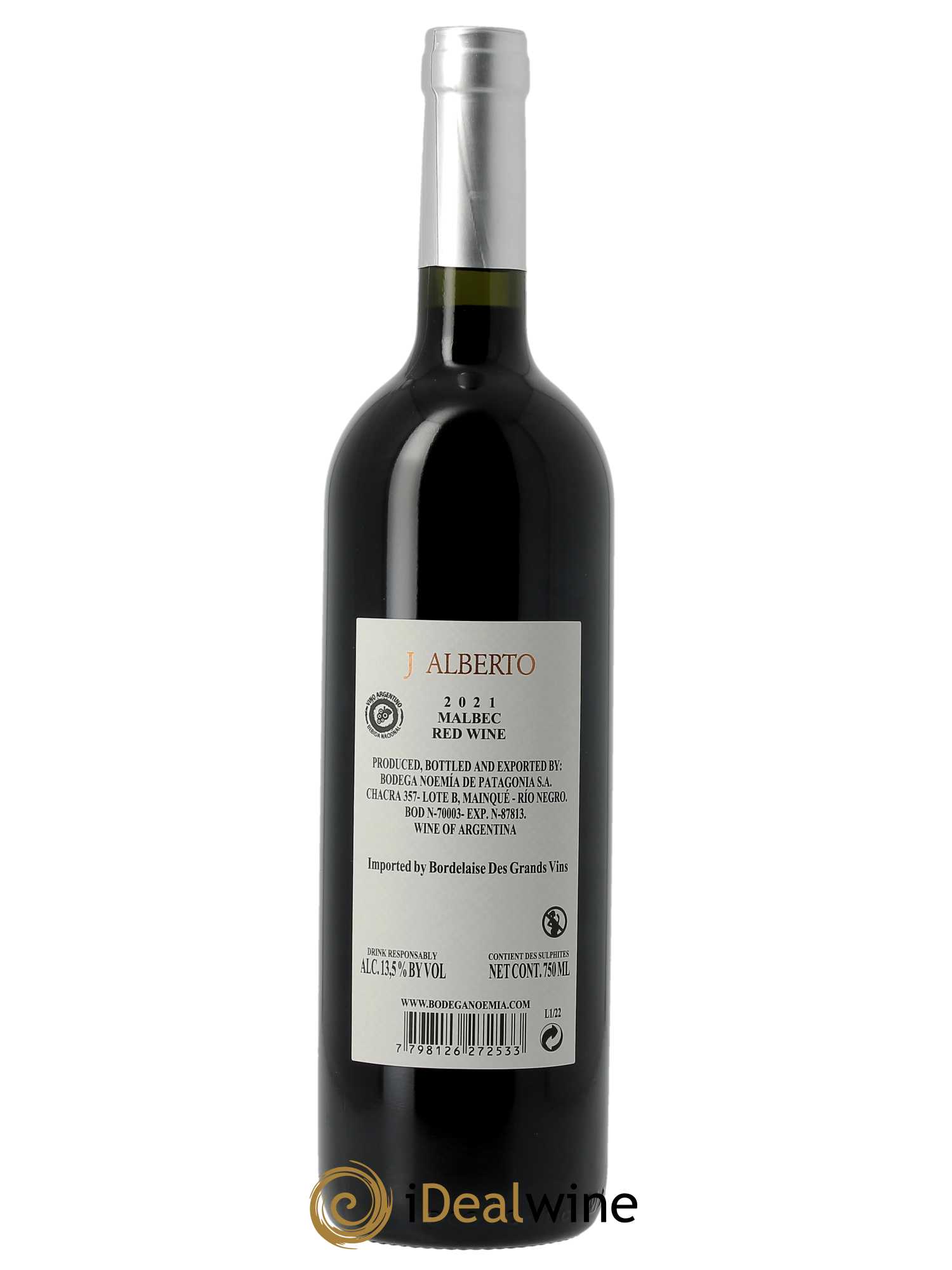 Rio Negro Bodega Noemia J. Alberto  2021 - Lot de 1 Bouteille